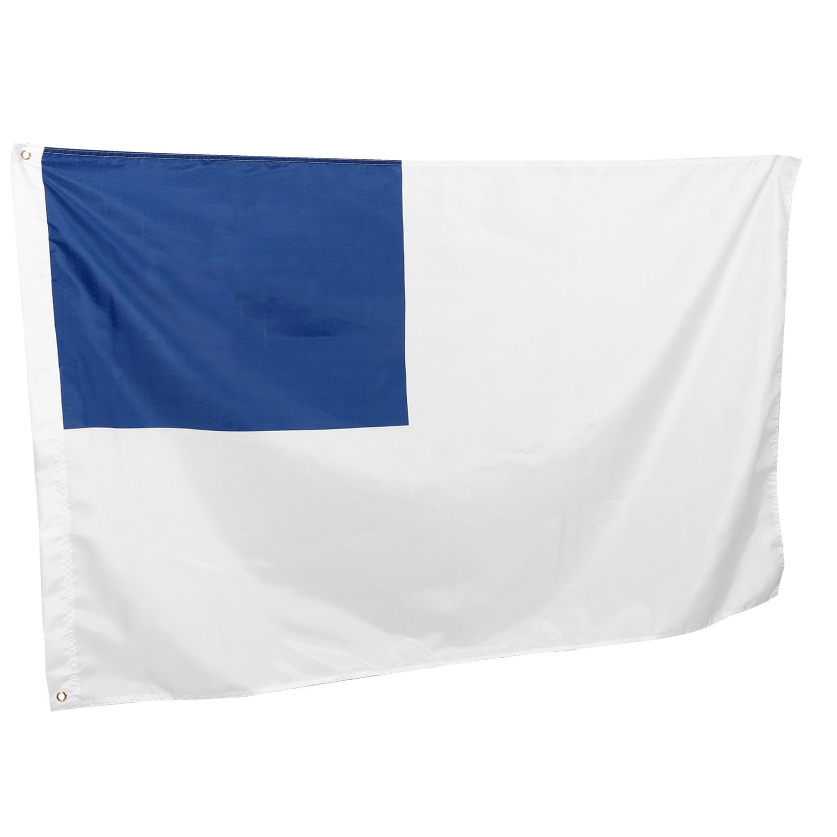 Bandera cristiana de poliéster resistente para decoración exterior limpia