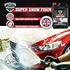 Orange Snow Foam Plus 2L Pump up Snow Gun For Car Van Caravan 5L Super Thick Pre Wash Pressurised Snow Cannon Lance Kit No Jet/Pressure Washer Needed (Orange)