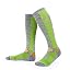 1 pair x high socks (green)