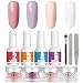 Dip Powder Nail Kit, Tomicca French Nail System Starter Kit - Get 1V1 Online Servie Qualifications - Finer Powder for Excellent Color - Easy to Apply (new/old package random delivery)