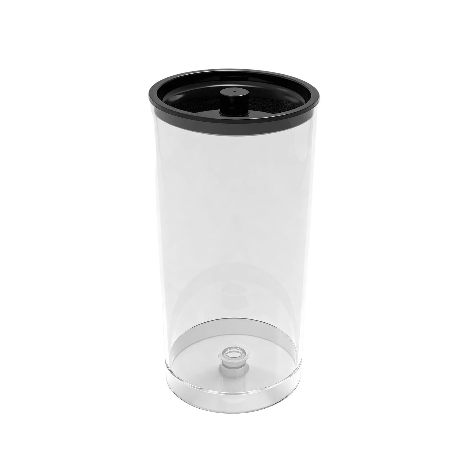 CAPXSNOB Warriors1 SV835L - Depósito de agua de repuesto para cafetera de cápsulas, capacidad de 800 ml, 18 cm de altura, 10 cm de diámetro, con tapa negra extraíble
