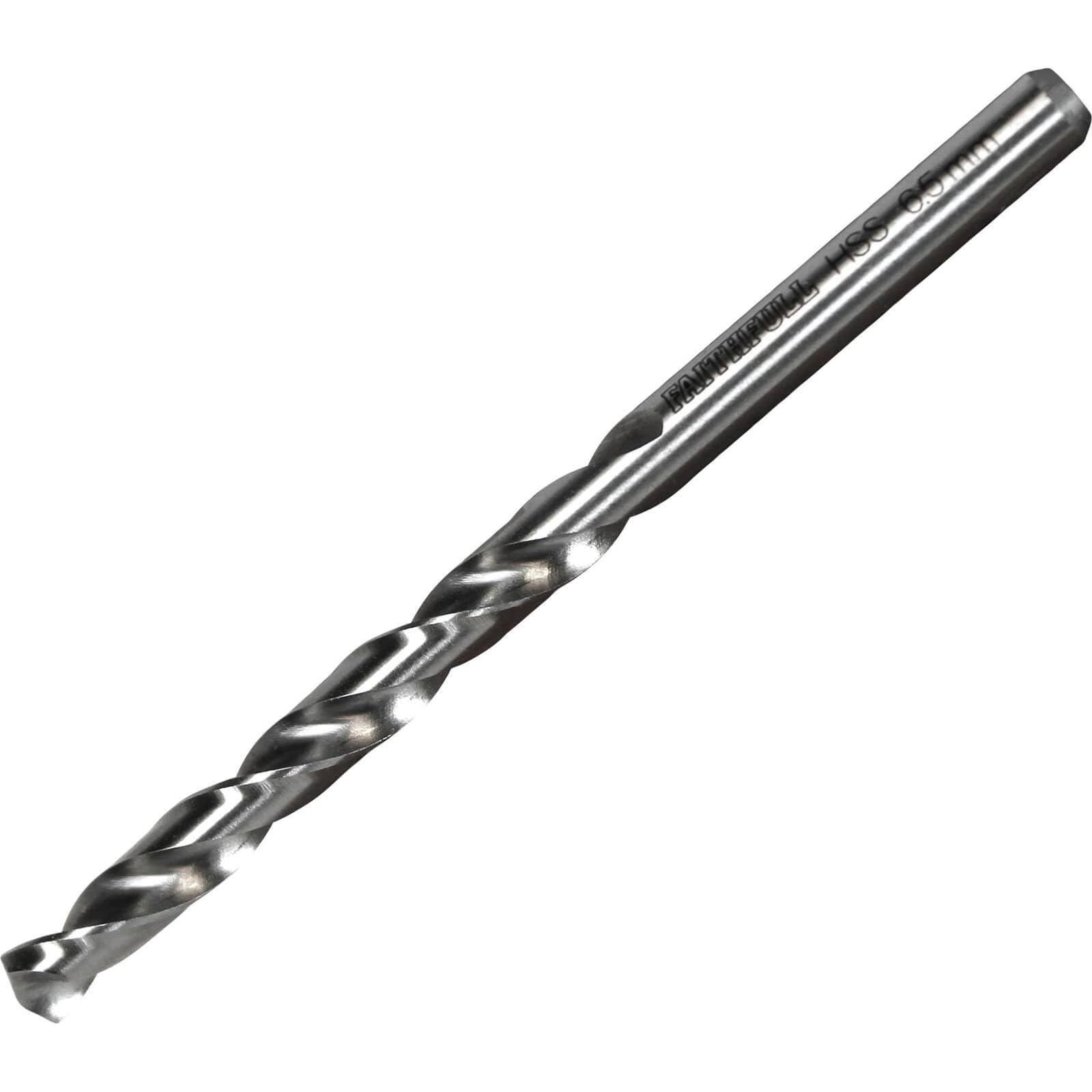 Faithfull PP650PRO 6.50mm Professional Jobber Drill Pre Pack HSS