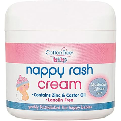 Cotton Tree Zinc and Caster Oil Cream for Nappy Rash Cover