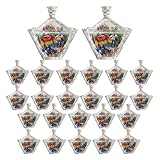 Pack 24 Bomboneras de Cristal. Frasco para Chocolate, Caramelos, Dulces, Galletas. Bombonera de Cristal con Tapa. Bar, Cafeterías, Restaurantes, Hoteles, Hostelería, Comercios (Cerdeña (24Ud)
