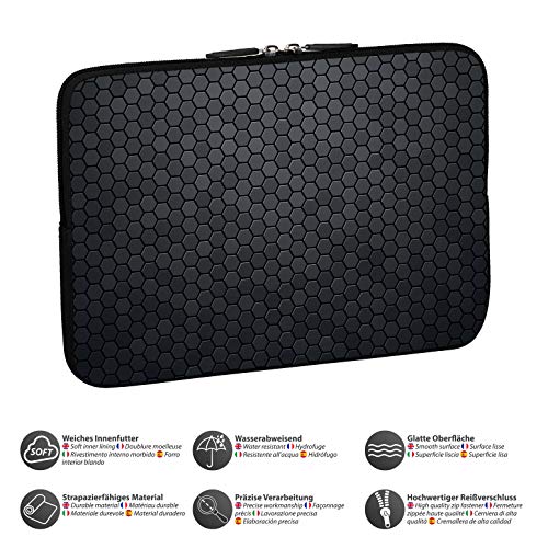 Funda para tablet 10.1 con alfombrilla para raton integrada PEDEA First One color negro 3