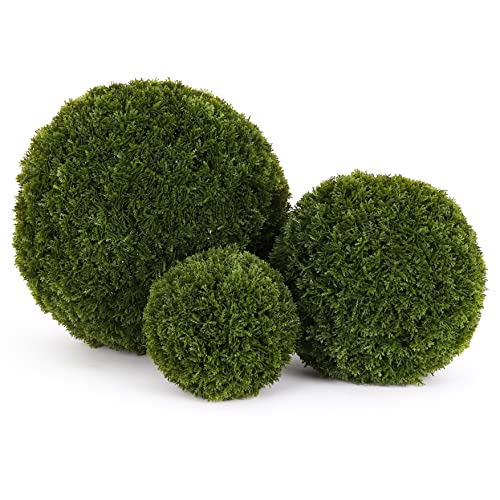3rd Street Inn Topiary Ball Assortment - Artificial Plant Set