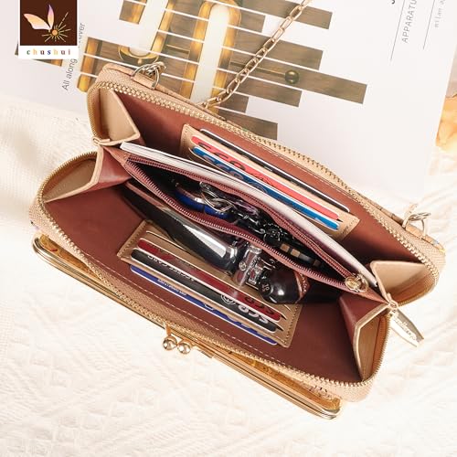 Petit sac en cuir avec sangle réglable chushui pour téléphone - 6
