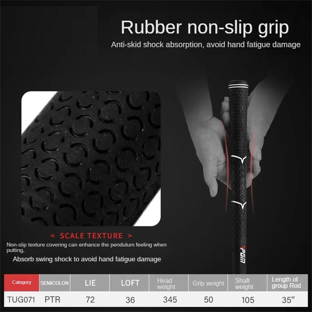 Putter de golf ambidiestro para zurdos y diestros, palos de golf bidireccionales, para hombres y mujeres