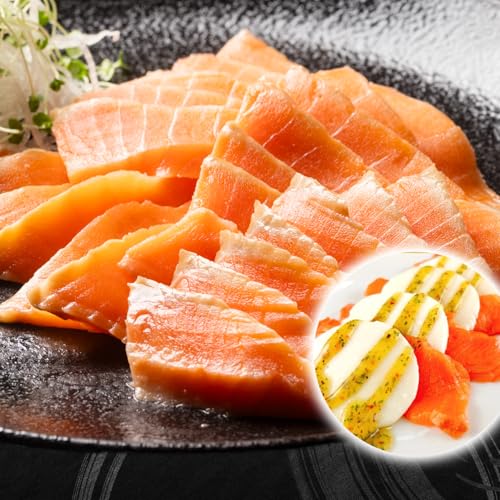 [北海道根室市] お刺身トラウトサーモン400g&スモークサーモンのカプレーゼ300g A-09110 母の日 ギフト プレゼント 贈り物