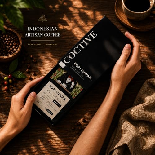Kopi Luwak Civet Coffee Beans (8.8 oz) miniatura 5