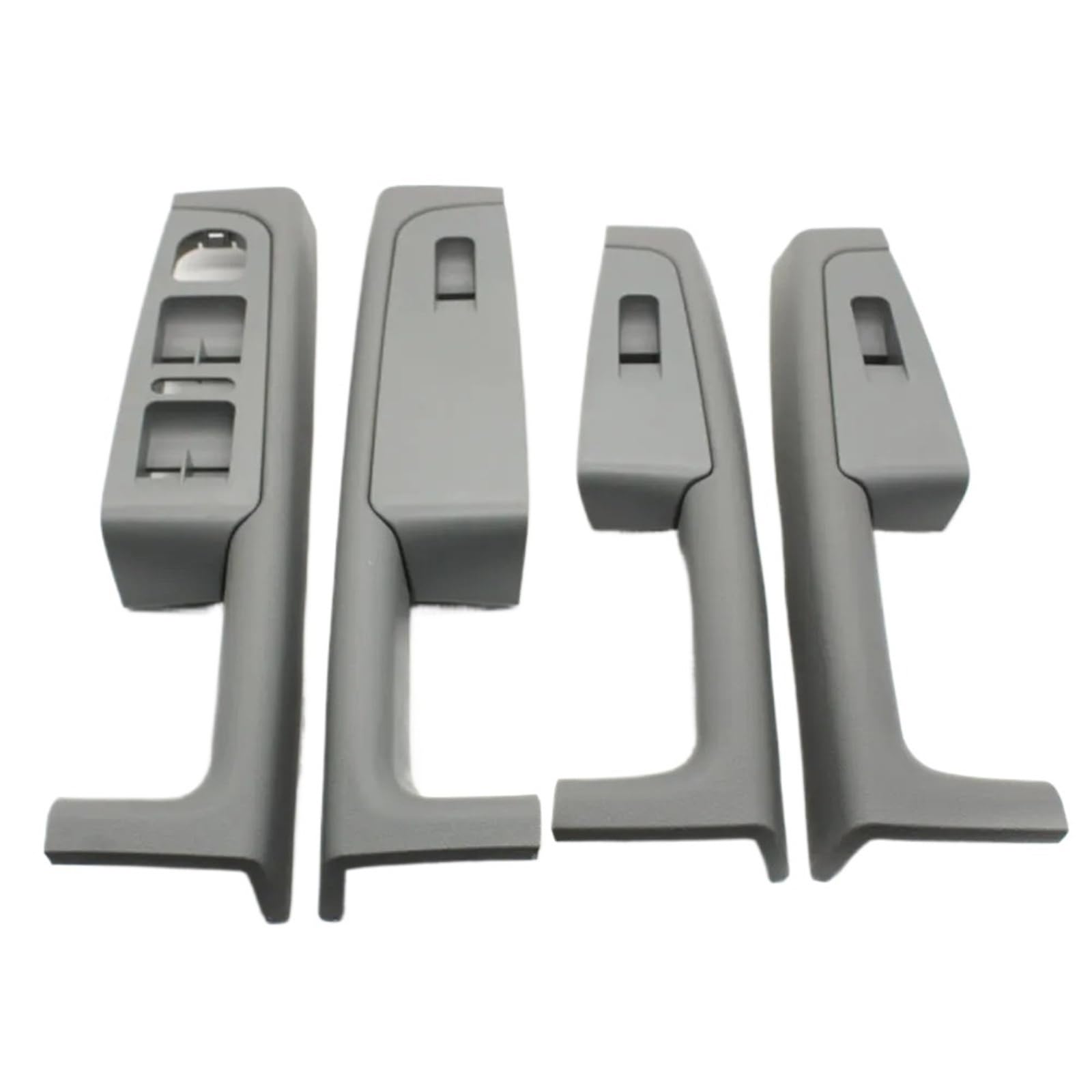 JYUTDW for Skoda for Superb 2008-2013 Car Interior Handle Inner Door Armrest Panel Pull Inner Door Handle Car(4PCS Gray)