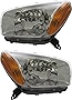 For Toyota Rav4 Headlight 2001 2002 2003 Driver and Passenger Side Headlamp Assembly Replacement
