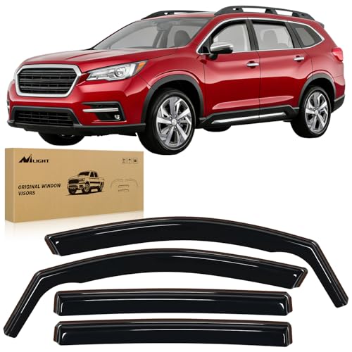 Image of Nilight Vent Window Visors for Subaru Ascent 2019-2024, in-Channel, 4PCS