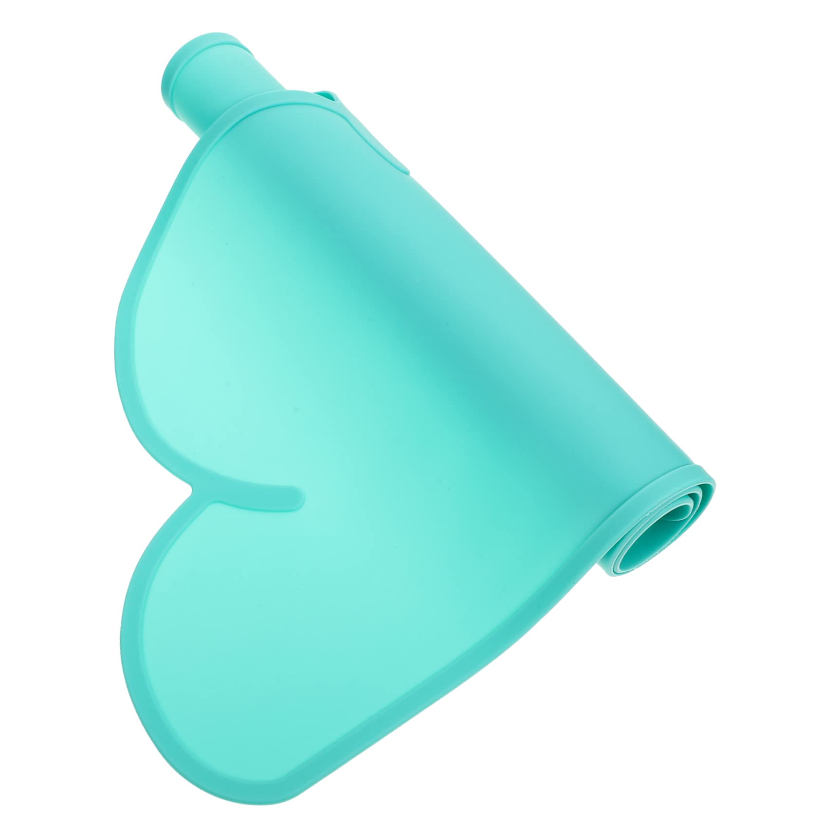 Toddmomy Washable Silicone Feeding Mat Durable Non Skid Pet Placemat Dog Food Mat for Home Use Easy to Maintain for Feeding Cats Dogs