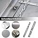 Treki 2 Stück 6mm 8mm Schweißpunktbohrer Set Schweißbohrer HSS CO Schweisspunktbohrer, Punktschweißbohrer Schweißpunktfräser Spiralbohrer Metallbohrer zum Entfernen von Schweisspunkt