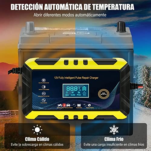 Auxilio Vial, Electronics cargador baterías Marca Qzgyoool (2)
