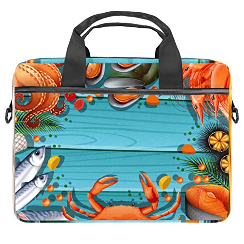 Protéger ordinateur portable 13 14 pouces des chocs sac bandoulière bleu