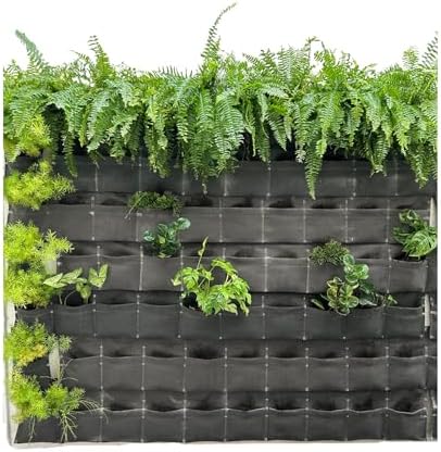 Georevest Painel Modular Jardim Vertical com 10 Bolsos, Resistent...