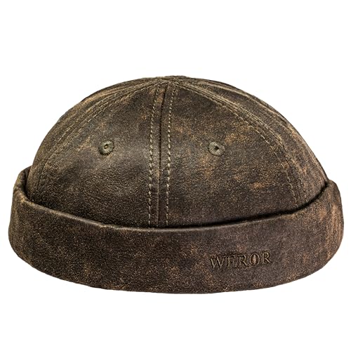 Bonnet de marin WEROR-455.1 casquette docker homme en coton doux et respirant