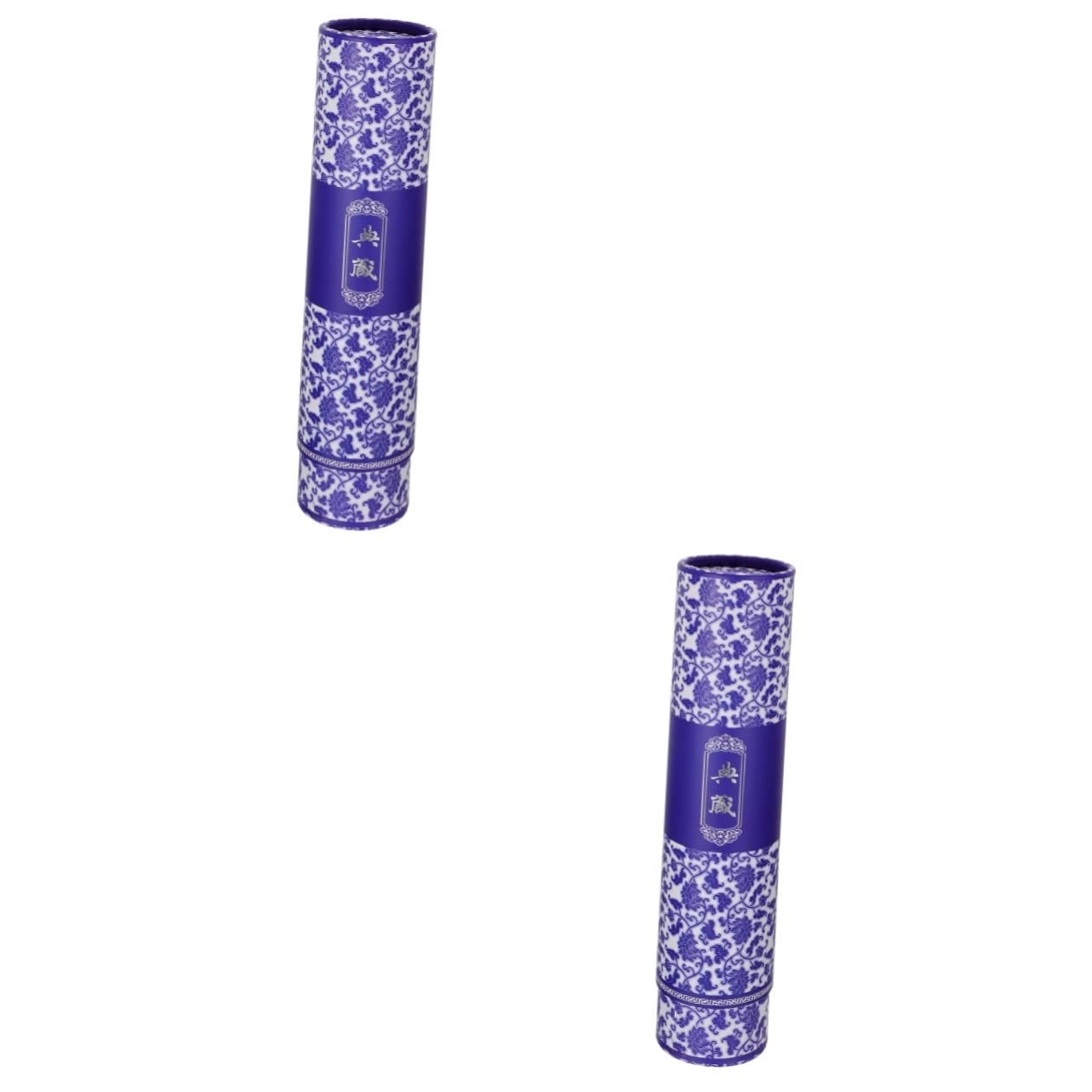Didiseaon 2 Uds Tubo De Póster Extraíble Carpetas Negras Grandes Clips De Carpeta Contenedor Pre Rollo Tubos Dibujo Papel Almacenamiento Tubo Póster Soporte Dibujos Caja De Almacenamiento