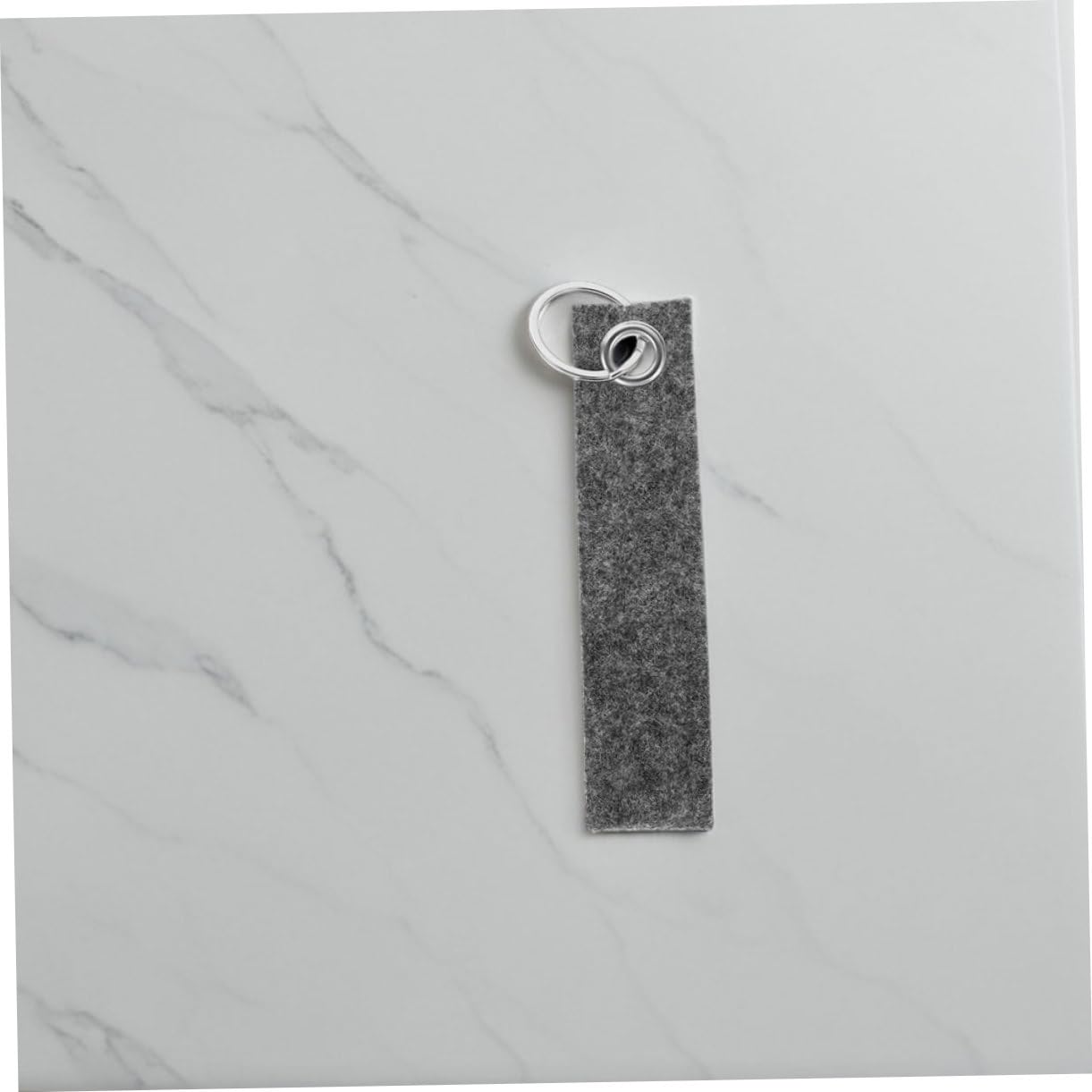 Filz Schlüsselanhänger aus Filz mit Metallring 100 Stück Selbstgemacht Zubehör Schlichtes Design für Alltag und Besondere Anlässe