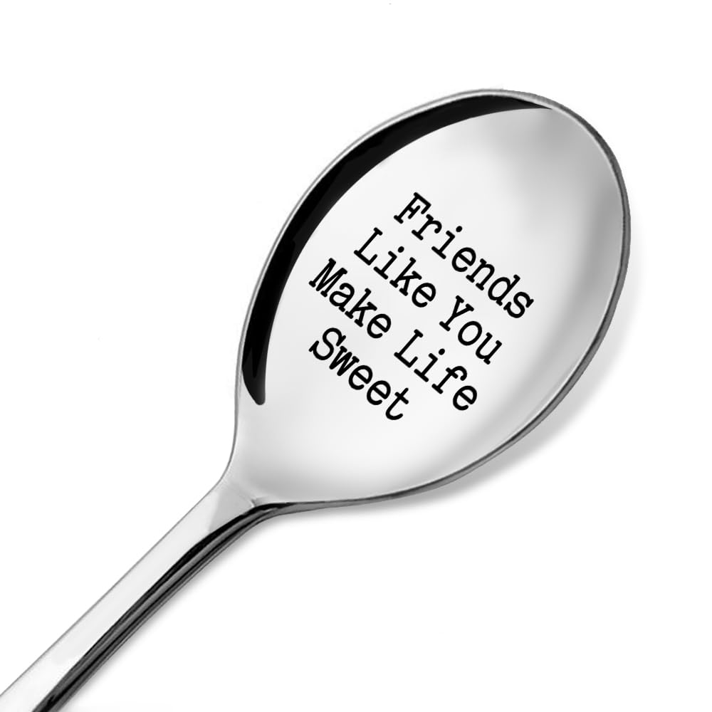 Friendship Spoon Gift - Engraved Stainless Steel Spoon -22