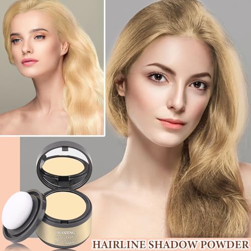 Pó para retocar a raiz do cabelo, cobertura de raiz de sombra para mulheres e homens, retocar a raiz