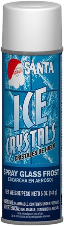 CHASE PRODUCTS CO 499-0542 Ice Crystals Frost for Decoration, 5-Ounce