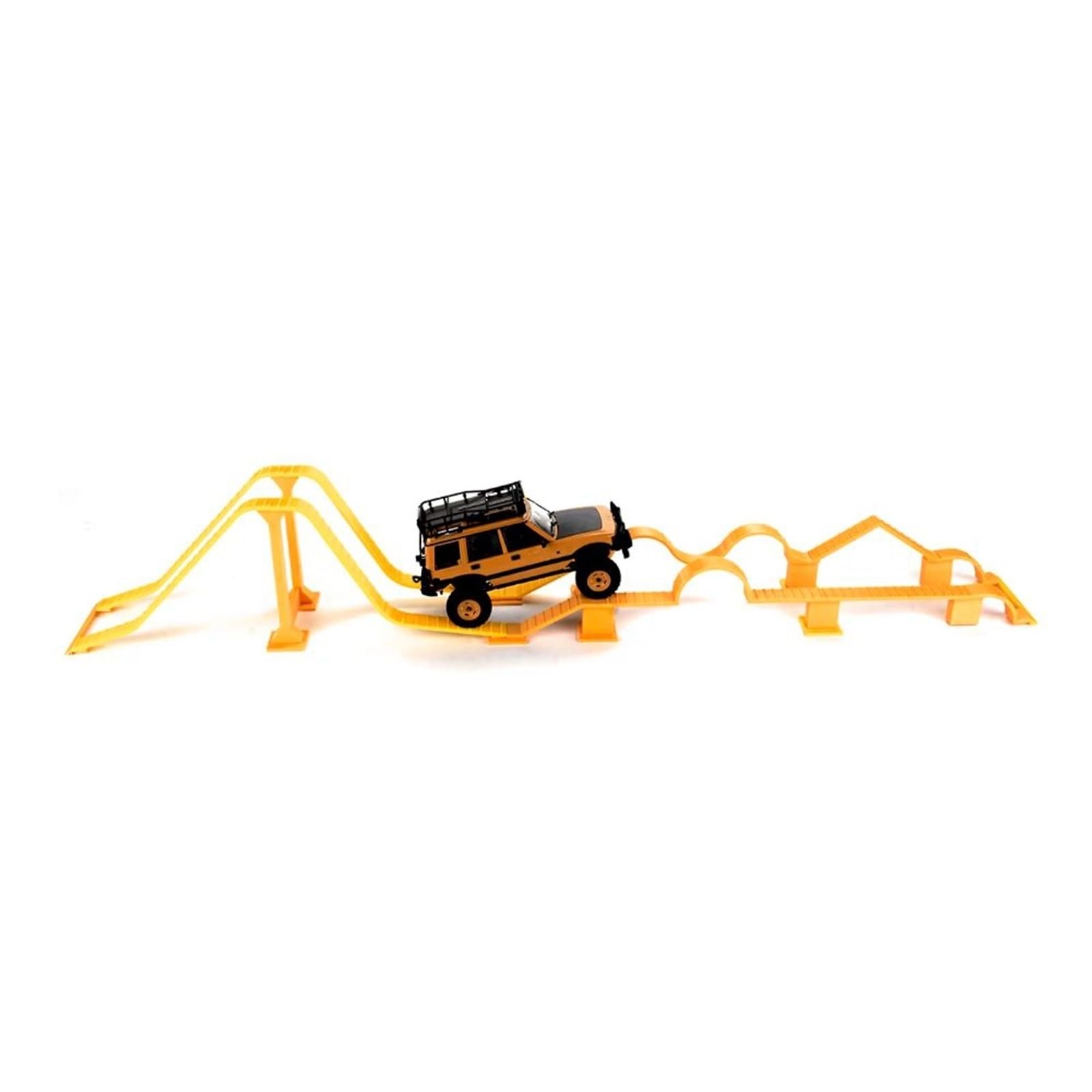 Ponte Per Corsa Ad Ostacoli Set Plastica Per TRX4M Per SCX24 Per FCX24 1/18 1/24 RC Crawler Auto Aggiornamento Parti Riparazione Accessori Accessori Modellismo RC