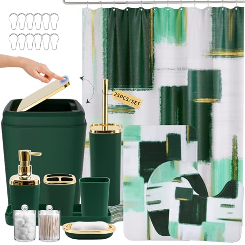 XLHOMO Bathroom Accessories Set - 25PC Bathroom Set with Shower