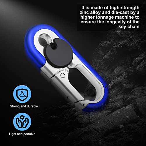 Krbriy 2 Pcs Mens Car Key Chain, Personalized And Fashionable Car Keychains For Men, Heavy Duty Metal Car Key Rings，Llaveros De Hombre #TOP2