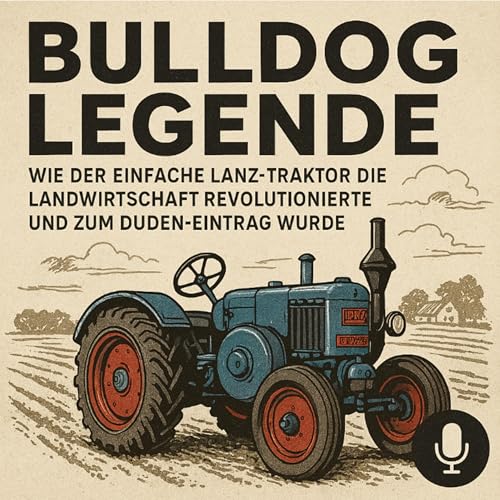 『Bulldog Legende: Wie der einfache LANZ-Traktor die Landwirtschaft revolutionierte und zum Duden-Eint』のカバーアート