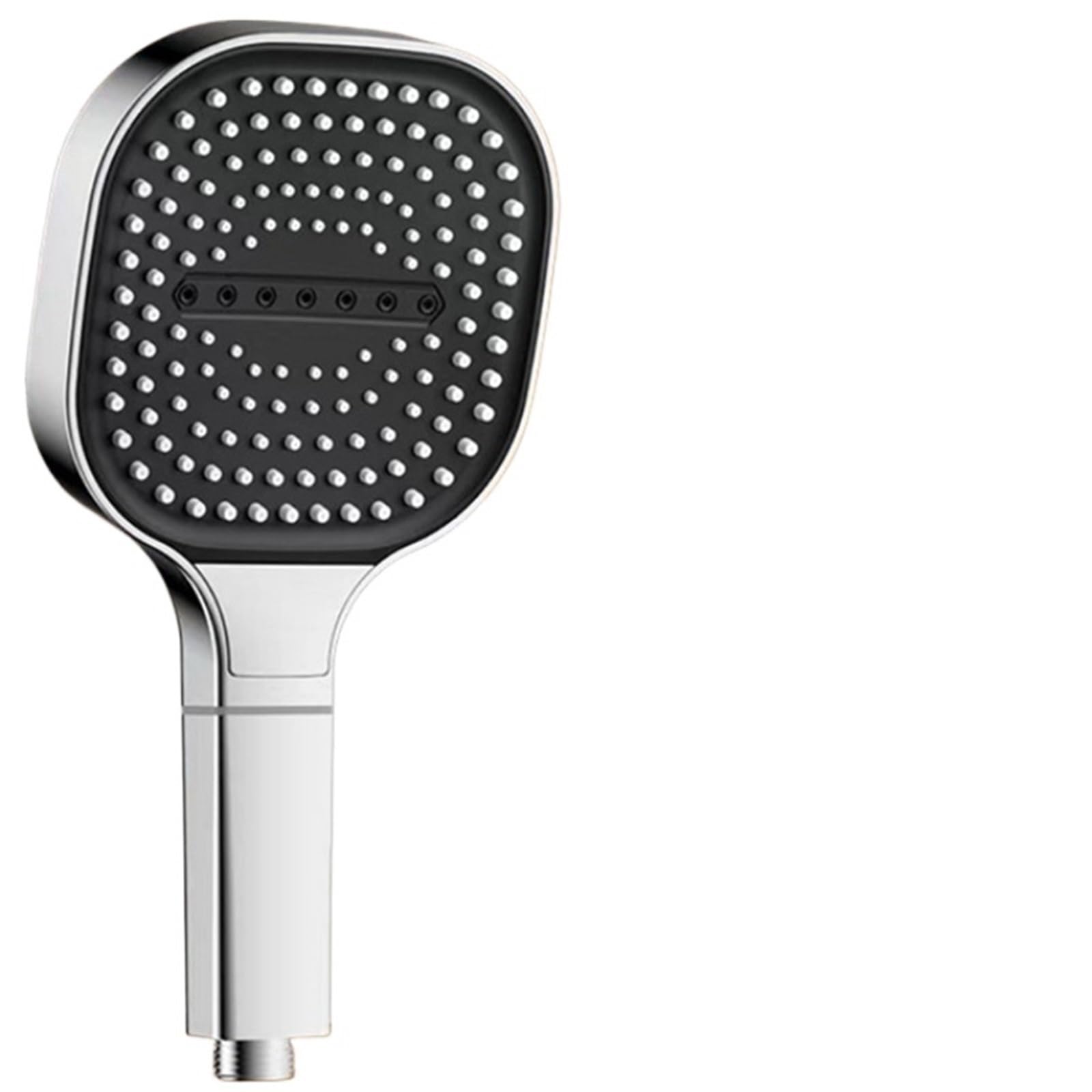 Shower Head ShowerHead 13.0cm Large Panel 3Modes Adjustable Home Shower Head High Pressure Massage Filter Element Bathroom Accessories for Adults(Silver Set)