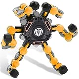 【ALIVIO DEL ESTRÉS】：Fidget Spinner Toys puede mejorar la concentración y aliviar el estrés a través de la rotación de la punta de los dedos, se puede usar en varias combinaciones y voltea para aliviar la ansiedad o matar el tiempo, deje que su mente se relaje y experimente la diversión de la transformación de los robots fidget spinner.