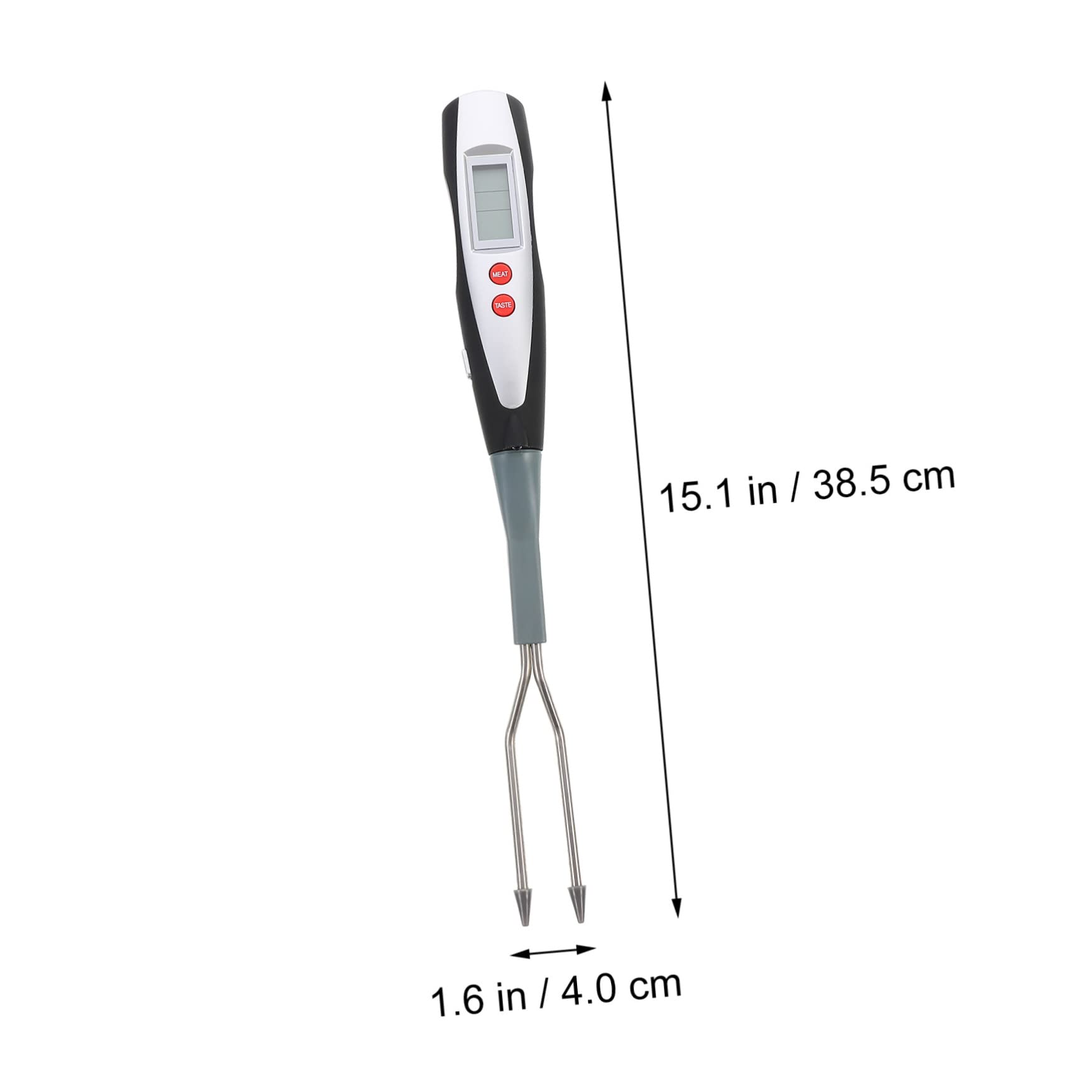 OKUMEYR 1Pc Digital Cooking Fork Thermometer BBQ Meat Indicator for Steak Fish and Grilling for Outdoor Cooking and Easy Measurement