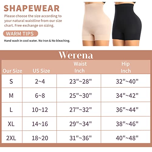 Seamless Shaping Boyshorts Panties For Women Tummy Control Shapewear Under Dress Slip Shorts Underwear (High Waisted Nude,Xxl) #TOP6
