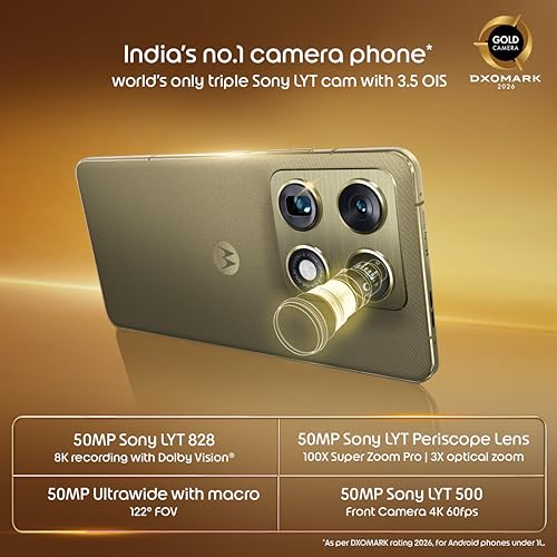 Image of Motorola Signature (Martini Olive, 16GB RAM +512GB Storage) | 17.27 cm (6.8 inch) Super HD Display | 50MP + 50MP + 50MP | 50MP Front Camera | 5200 mAh Battery | Snapdragon 8 Gen 5 Processor