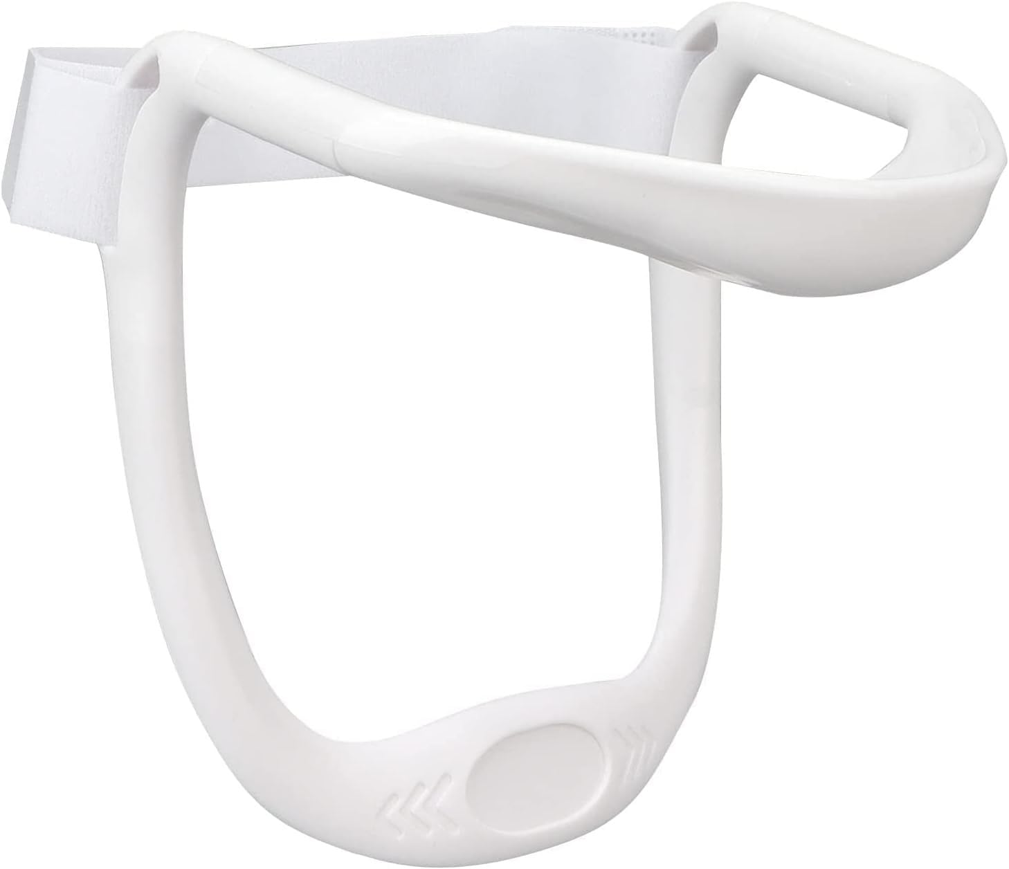 Loiytrd White Neck Support Cervical Neck Stretcher Traction Device, Neck Support Brace, Adjustable Design Prevent Cervical Spondylosis Neck Brace For Neck Spine Pressure Pain Relief Braces For Pain Relief(White)
