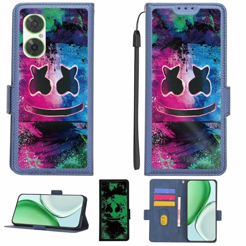 Aroepurt Case Compatible for Acer A62lx Phone Case Flip Cover [with Tempered Glass Screen Protector][RFID Blocking][Luminous Effect] LPT-BQ