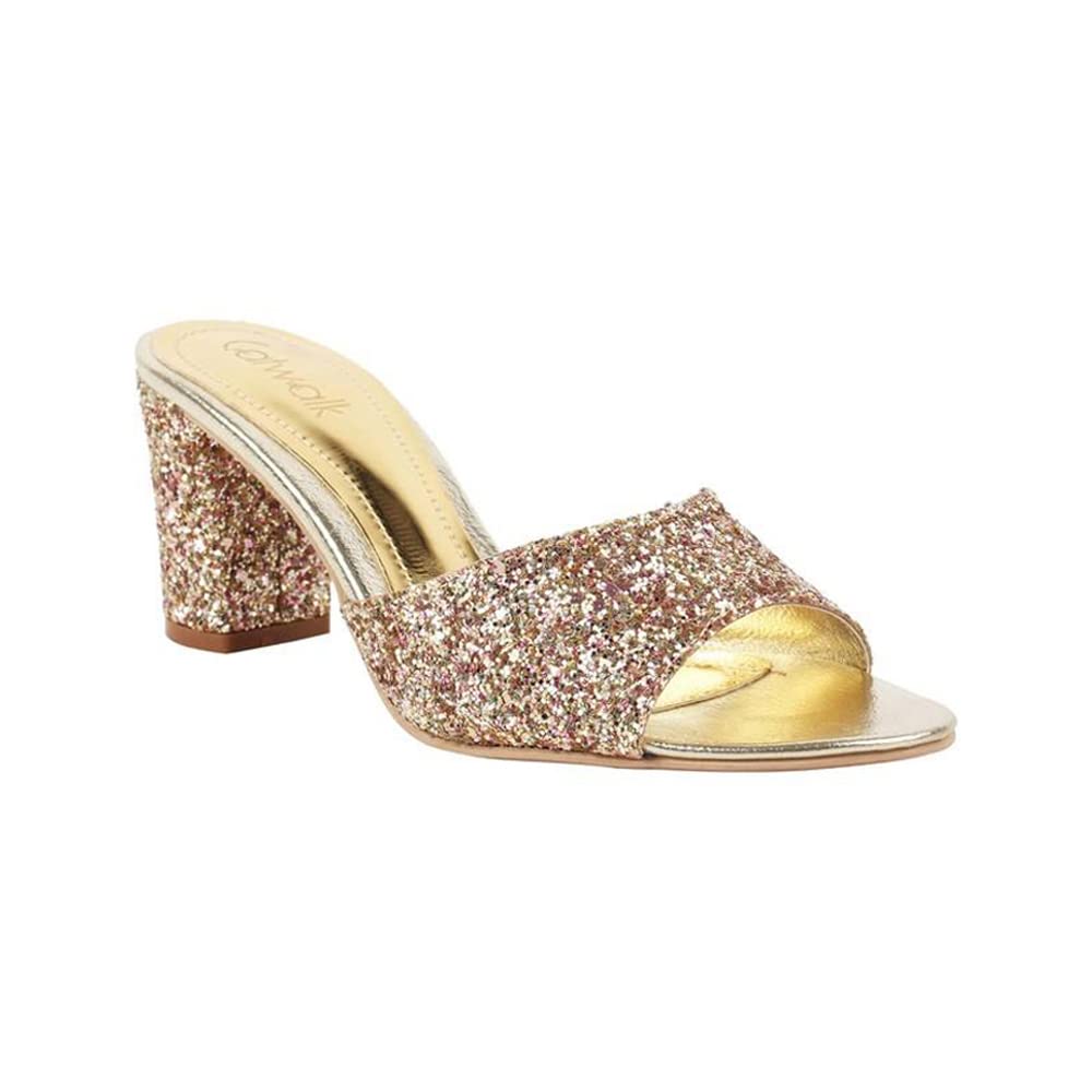 Catwalk Women's Glitter Slip Ons