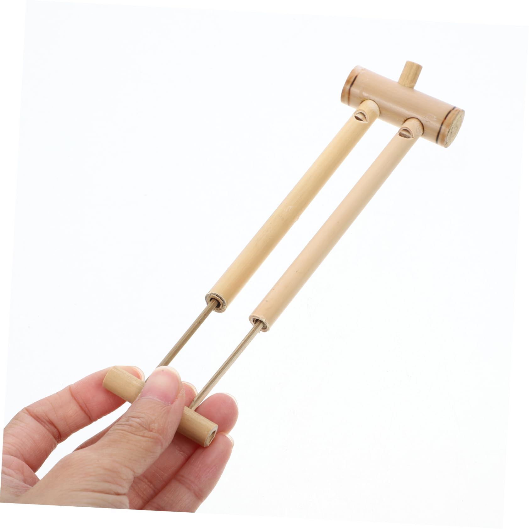 Abaodam Bird Whistle Instrument Double Row Flute Lightweight Portable Musical Develop Hand Eye Coordination for and Music Collection