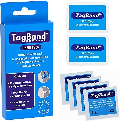 TagBand Refill Band Pack for Skin Tag Remover Device by TagBand