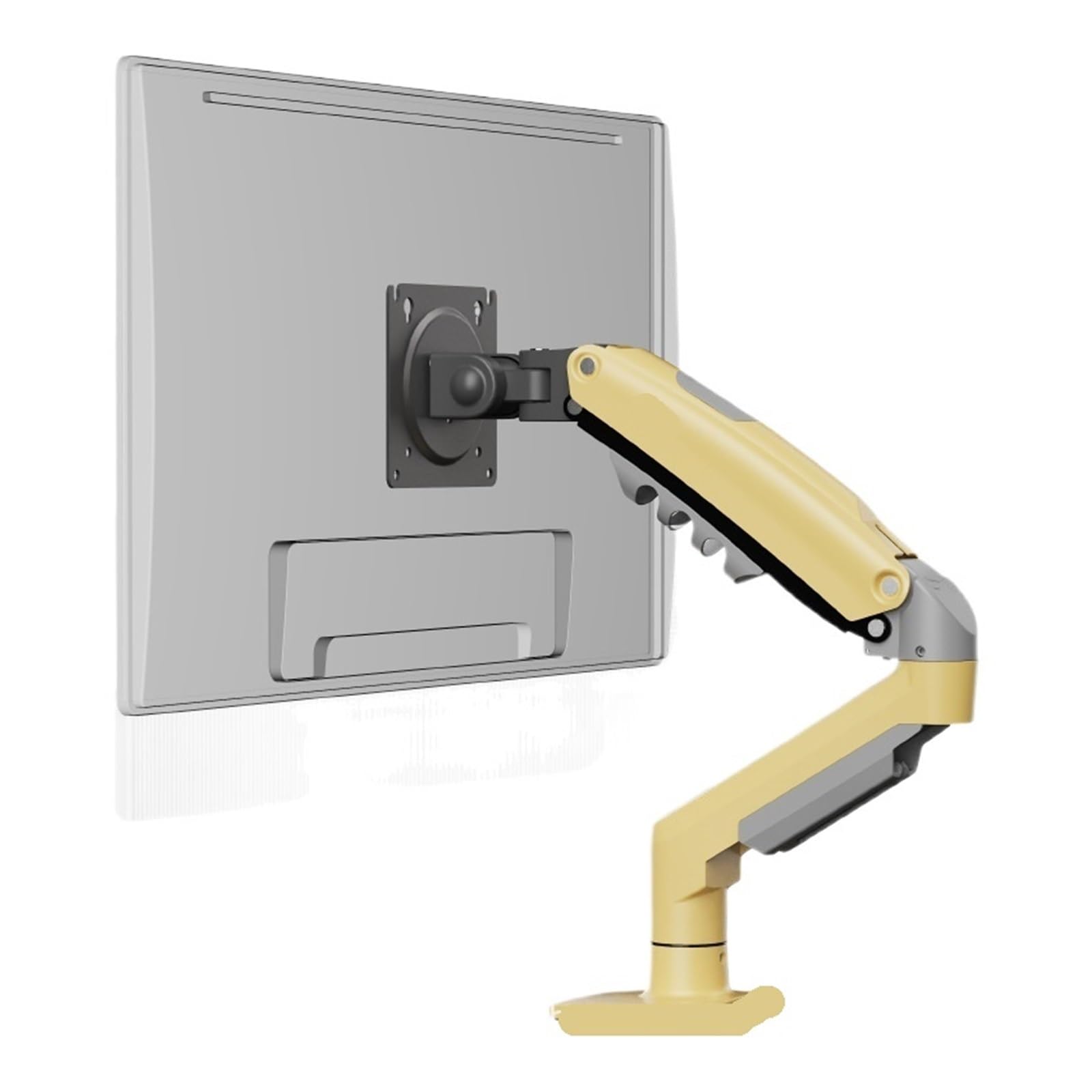 IKPGBZXM Monitor stand desktop height-adjustable arm rotation(F80lavayellow)