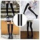 Kniestrümpfe Damen Schwarz Paar,Bow Overknees Strümpfe Damen Schwarz,Lolita Undurchsichtig Overknee Socks,Hohe Socken Damen,Sexy Thigh High Socks Schwarze Kniestrümpfe Schleifenstrümpfe Strümpfen