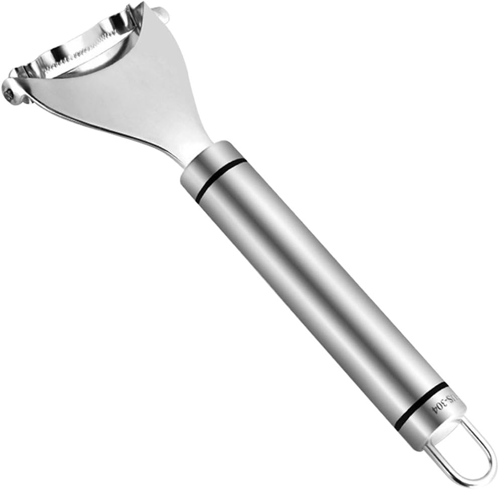 AUYE Corn Cobber Corn Zipper, Stainless Steel Corn Peeler and Kernel Cutter