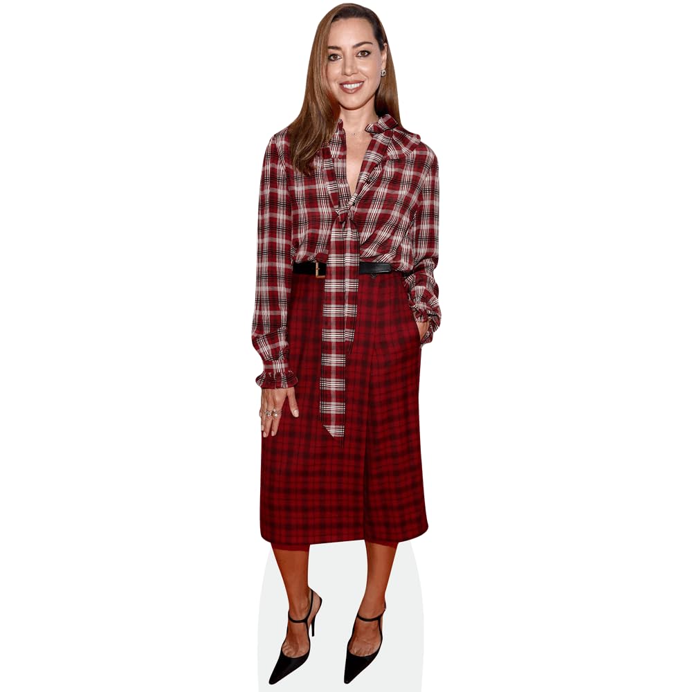 Aubrey Plaza (Red) Mini Size Cutout