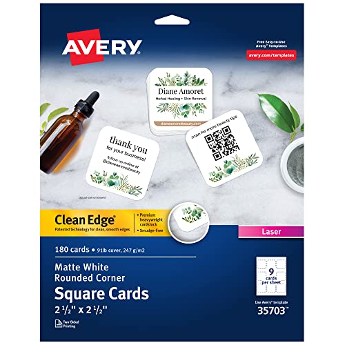 Avery Business Cards Rounded Corners FOR SALE PicClick Avery Business Cards Rounded Corners FOR SALE PicClick