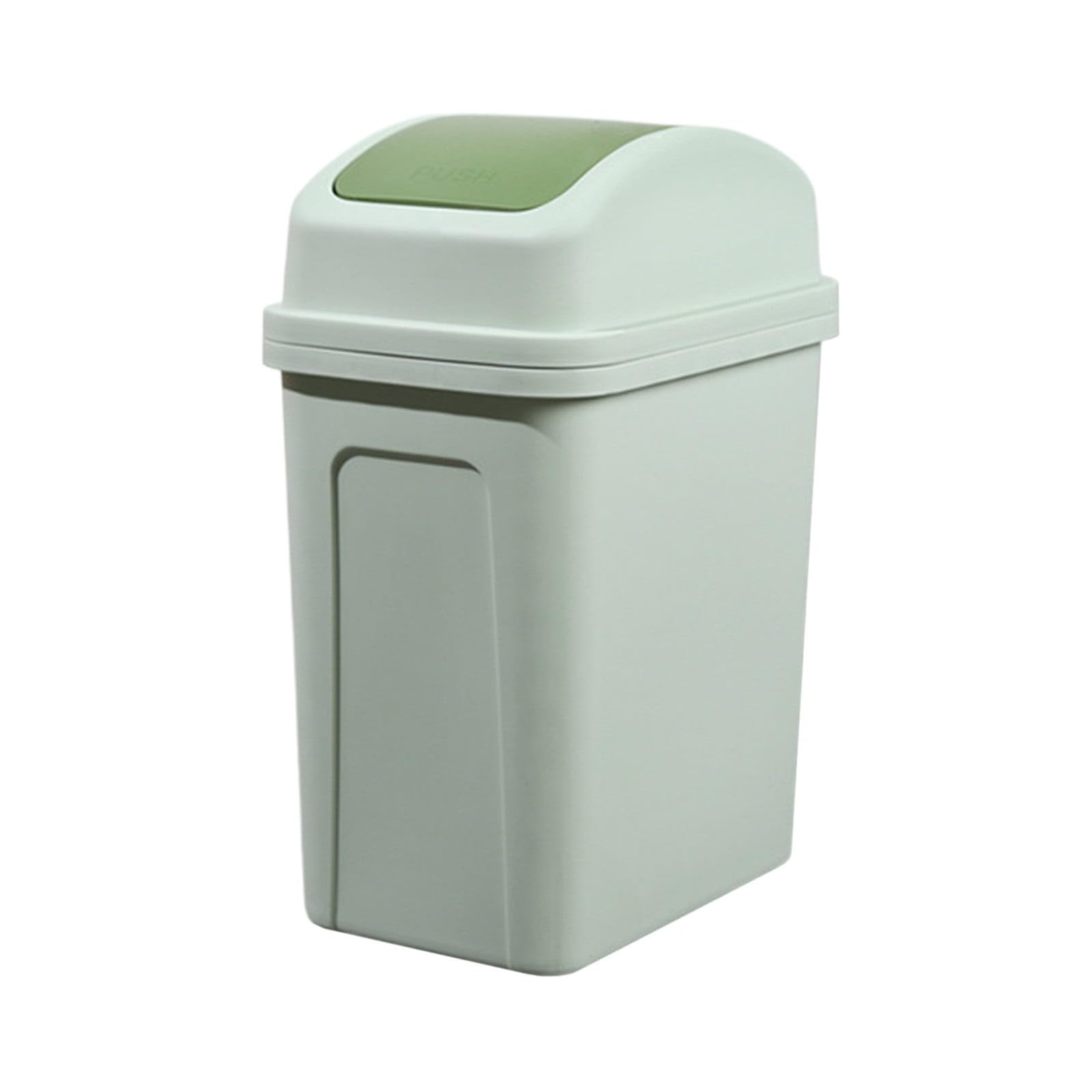Trash Can Kitchen 5 5 Gallons Plastic Outdoor Garbage Can with Lid Waste Basket Trash Bin Garbage Bin