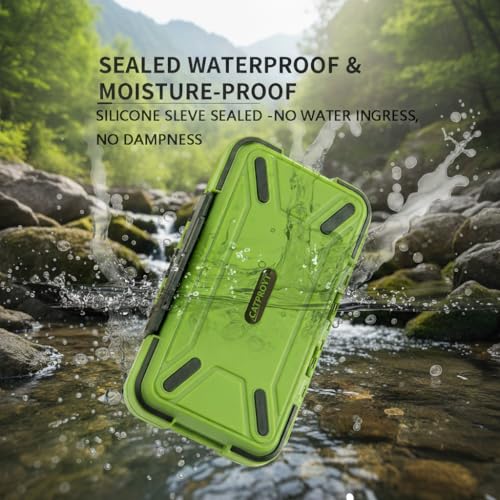 Kit de Pesca para Agua Dulce de 397 Piezas con Caja Impermeable – Set Compacto de Señuelos para Bass y Trucha para Principiantes y Profesionales miniatura 4