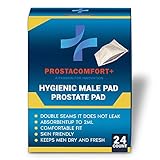 PROSTACOMFORT+ Hygienic Male Pad – 24 Pcs Incontinence Guards for Men Super Absorbent Urinary Drip S